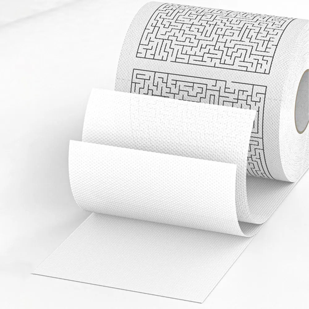 Maze Game Novelty Toilet Paper