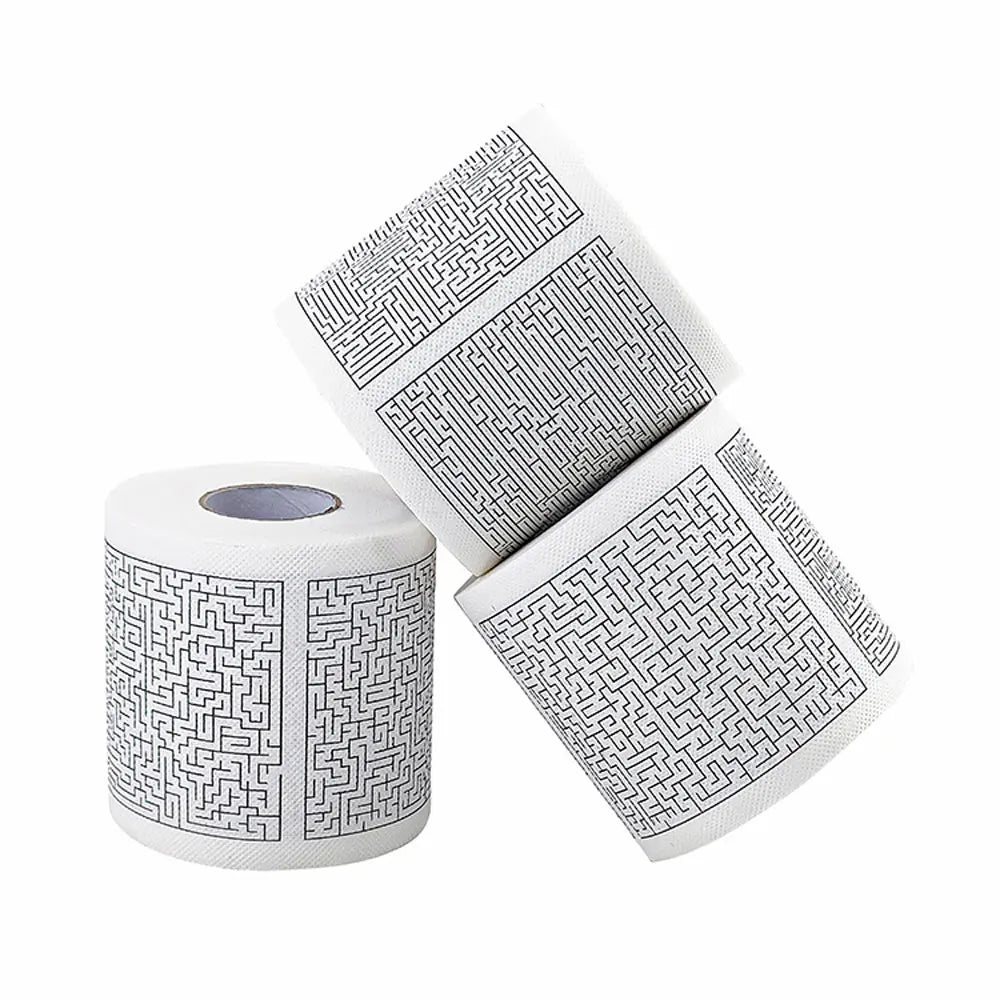 Maze Game Novelty Toilet Paper