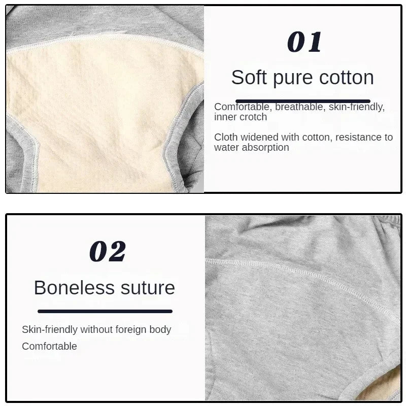 Reusable Cotton Adult Briefs