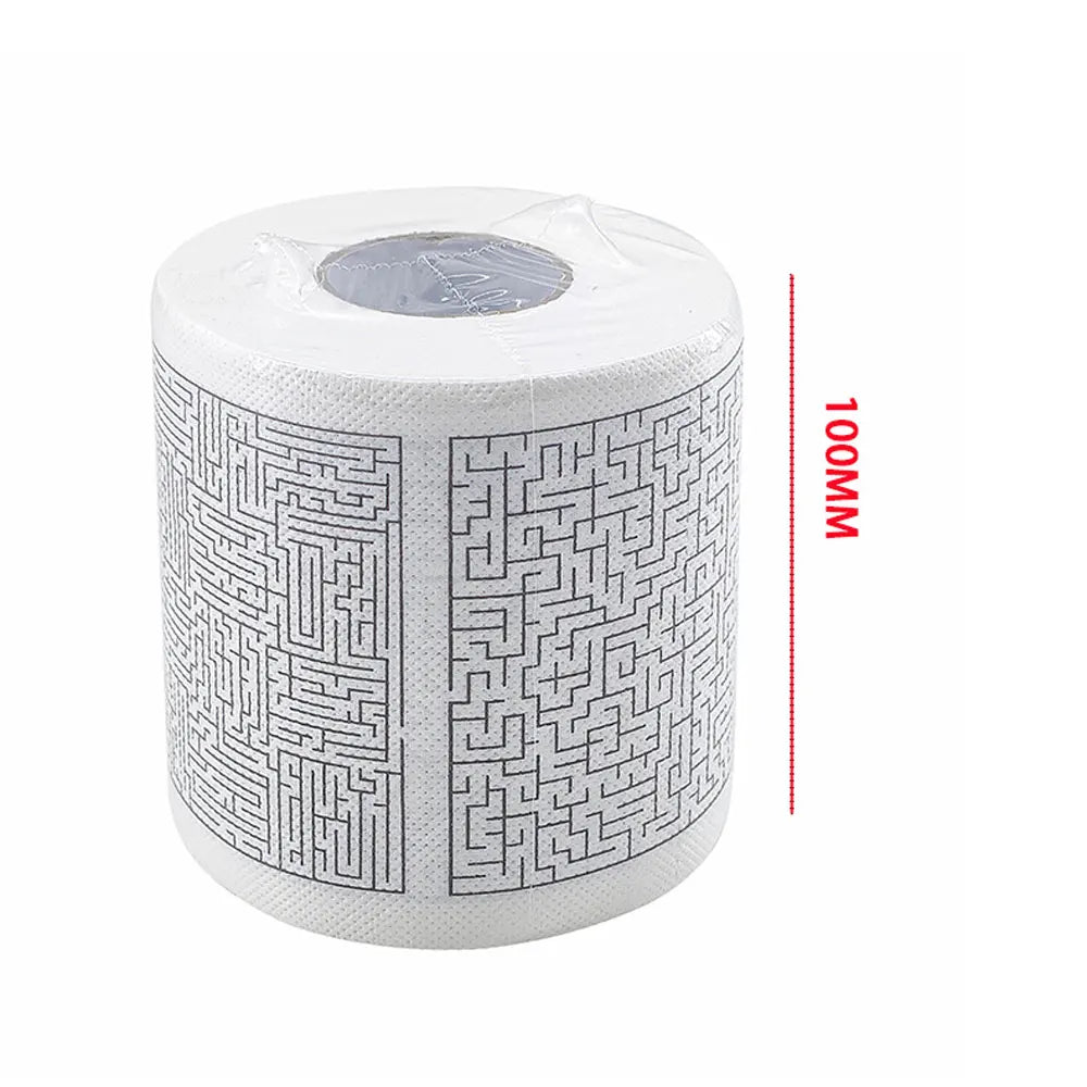 Maze Game Novelty Toilet Paper