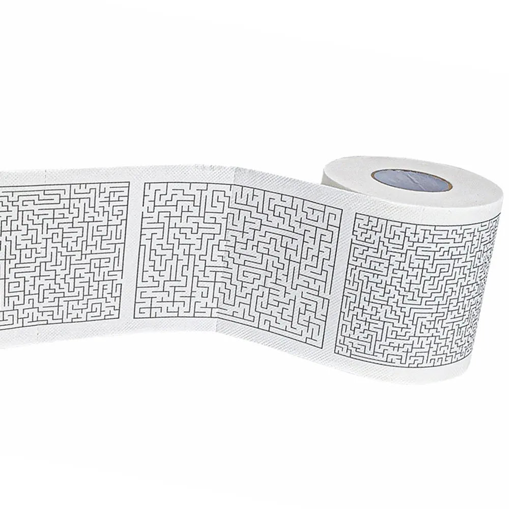 Maze Game Novelty Toilet Paper