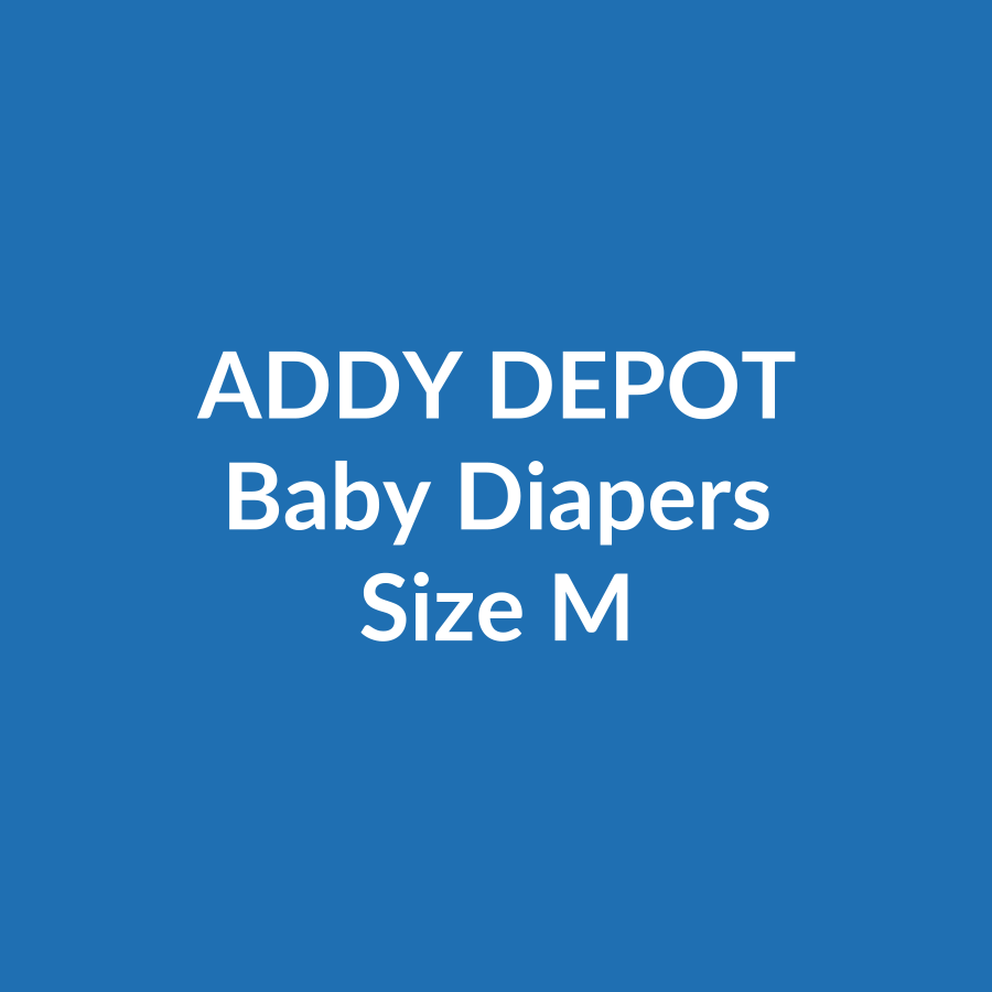 Addy Depot Baby Diapers Size M