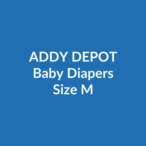 Addy Depot Baby Diapers Size M